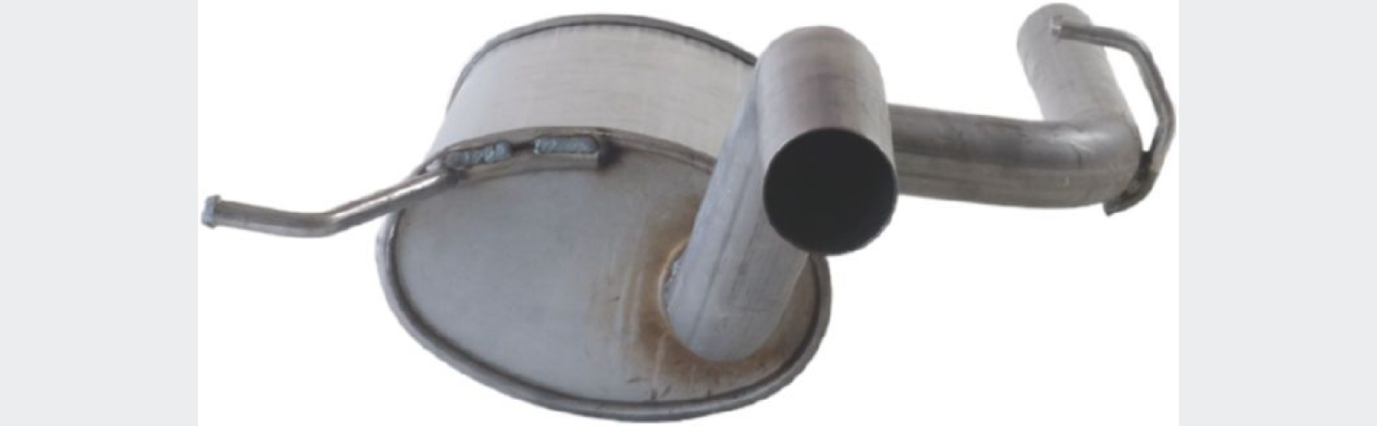 Глушник середній VW PASSAT B6, PASSAT B7 (233-083), Bosal