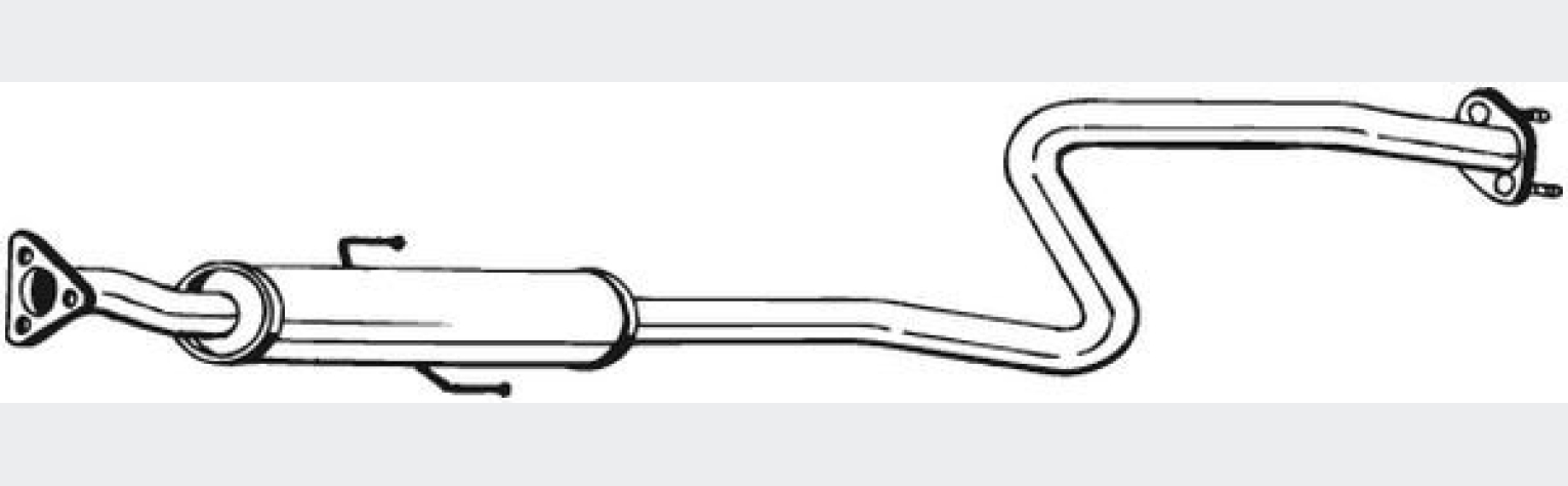 Глушник передній Honda PRELUDE 91-96, (284-731), Bosal