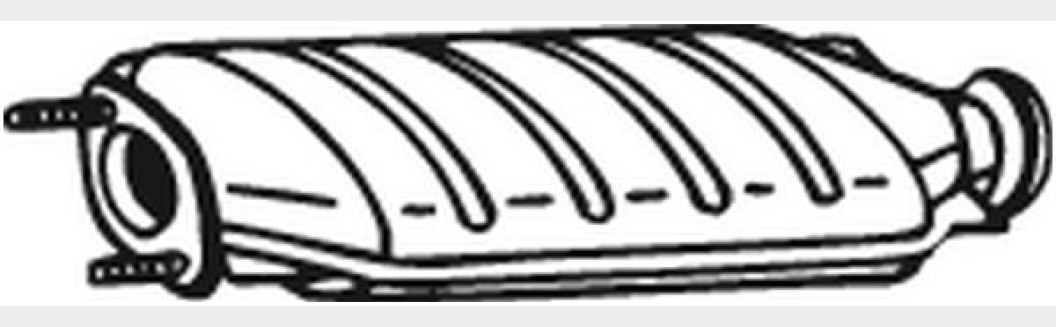 Каталізатор Hyundai MATRIX 04-08, Bosal (090-572)