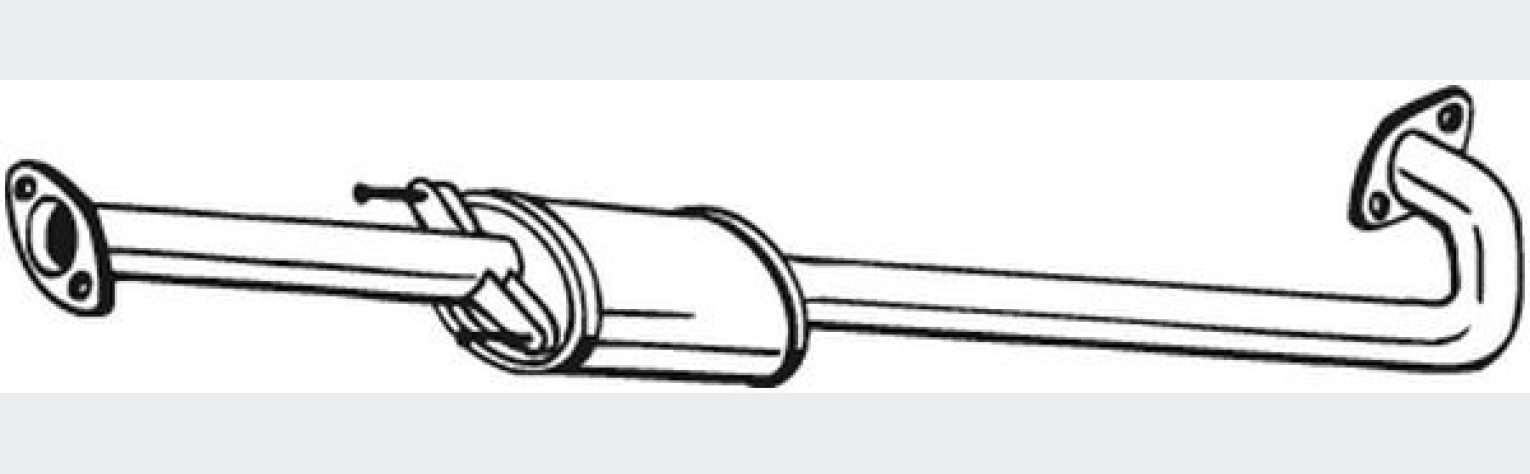 Глушник передній Hyundai I30 07-12, (282-745), Bosal
