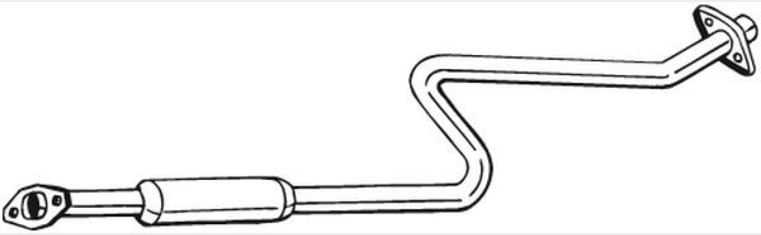 Глушник передній Nissan MICRA 92-02, (279-033), Bosal