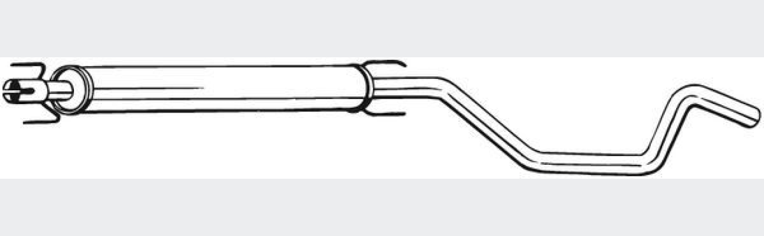 Глушник передній OPEL ASTRA G 98-05, (284-323), Bosal