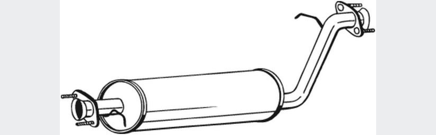 Глушник передній Land-Rover RoverR Range Roverr 94-02, (211-383), Bosal