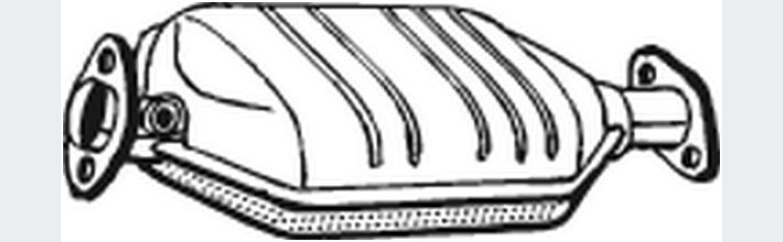 Каталізатор Renault R19 90-96, Bosal (099-666)