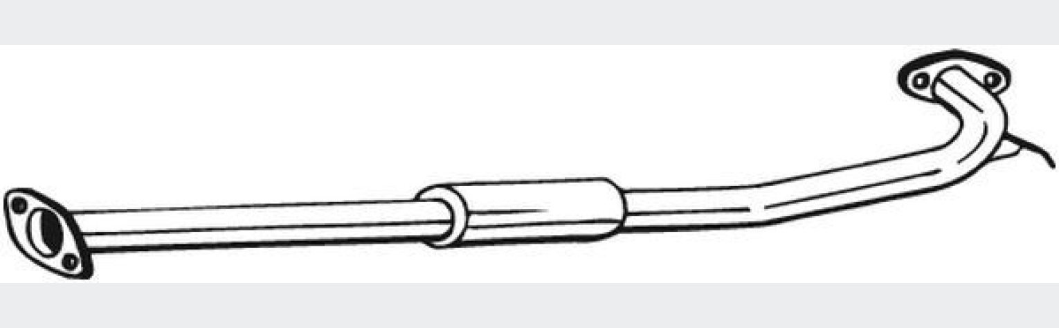 Глушник передній NISSAN X-TRAIL 03-06 (Bosal 285-419)