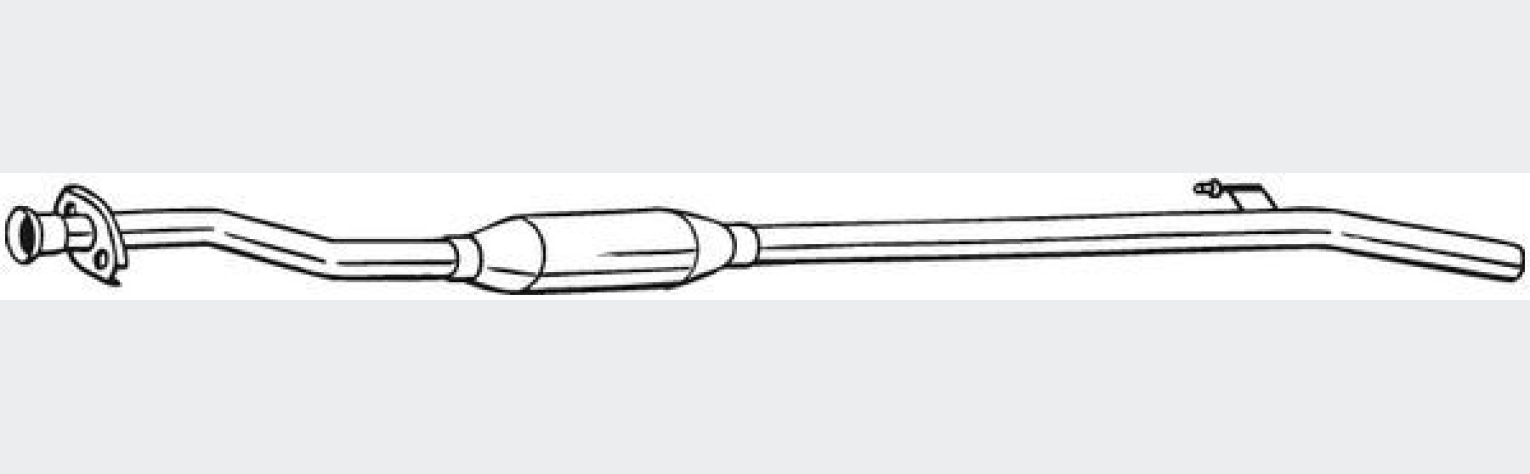 Глушник передній RENAULT CLIO II 00-05,  RENAULT Symbol 08-14, RENAULT Thalia 09-14 (900-039), Bosal