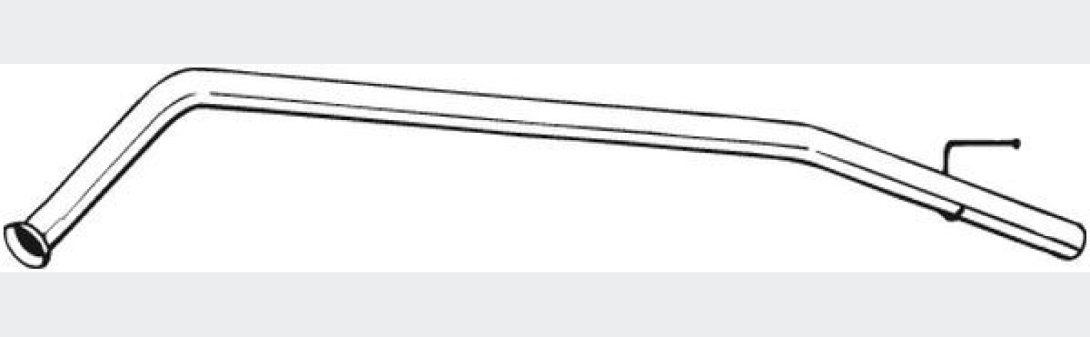 Труба Nissan Primastar 06-, OPEL Vivaro 06-14, Renault Trafic 06-, (850-085), Bosal
