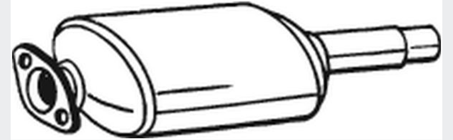 Каталізатор Volvo V40 96-00, Bosal (099-956)