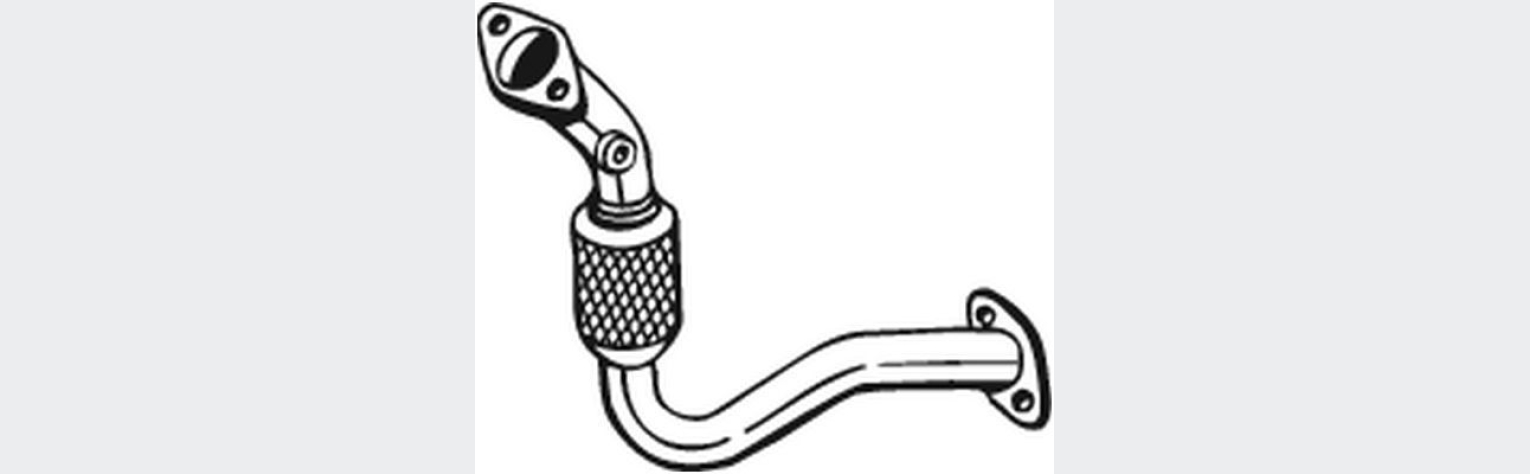 Труба приймальна (гофра) Renault CLIO I 96-98, (737-441), Bosal