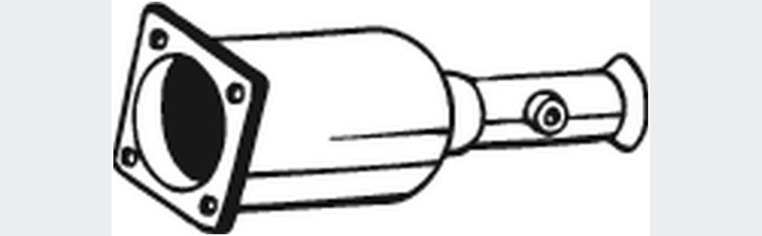 Сажевий фільтр Citroen C5 04-05, bosal 097-243