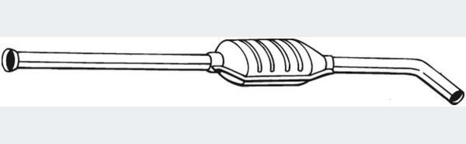 Глушник передній Renault MEGANE I 96-03, (283-567), Bosal