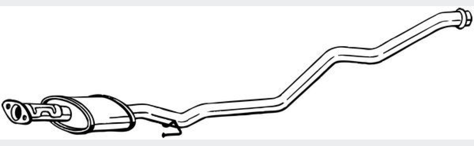 Глушник передній Hyundai IX20 10-, KIA Venga 10-, (284-631), Bosal