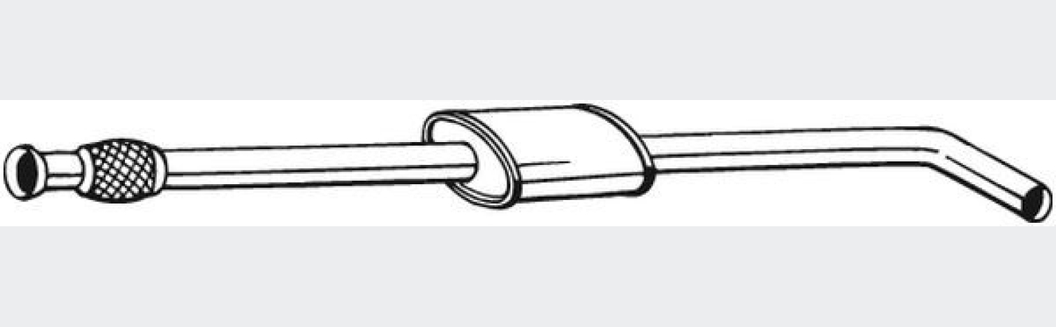 Глушник передній Renault MEGANE I 95-99, (282-427), Bosal
