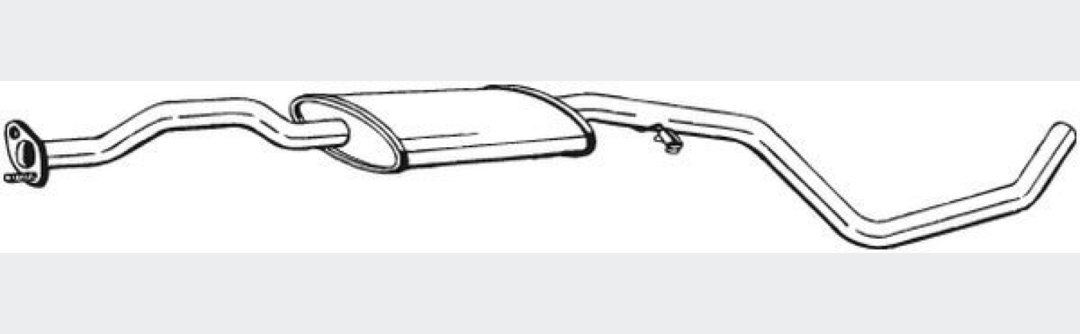 Глушник передній FORD ESCORT 90-99, FORD Orion 90-93, (285-619), Bosal