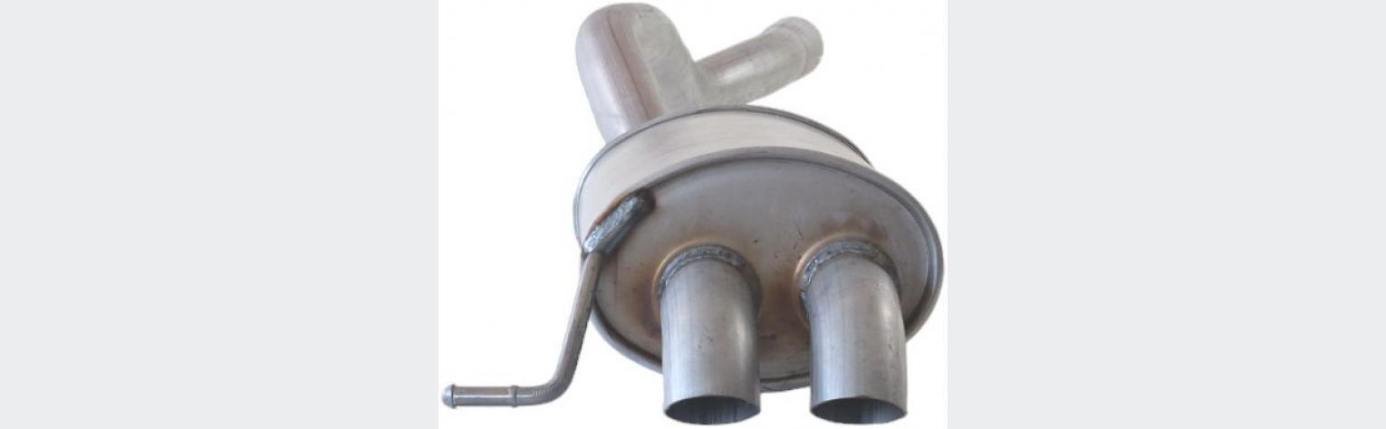 Глушник задній VW California T5 07-15, VW California T6 15-, VW Caravelle T5 03-15, VW Caravelle T6 15-,  VW Multivan T5 03-15, VW Multivan T6 15-, VW Transporter T5 V 03-15, VW Transporter T6 15-, (286-477), Bosal