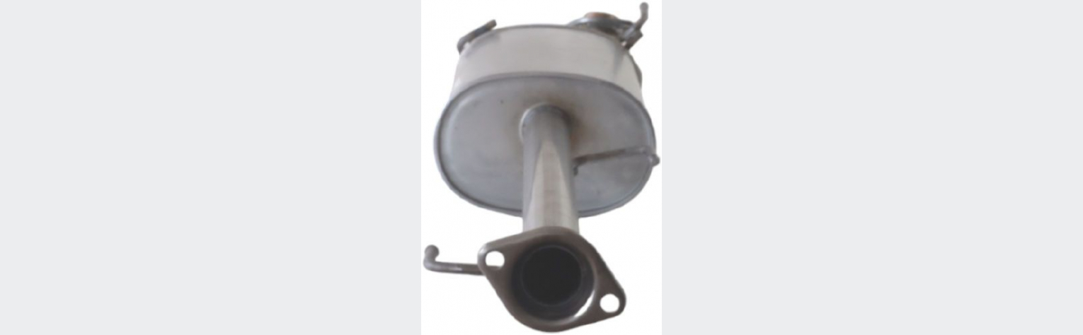 Глушник передній, резонатор Toyota Land-Rover Cruiser 02-10 3,0 D (282-863), Bosal