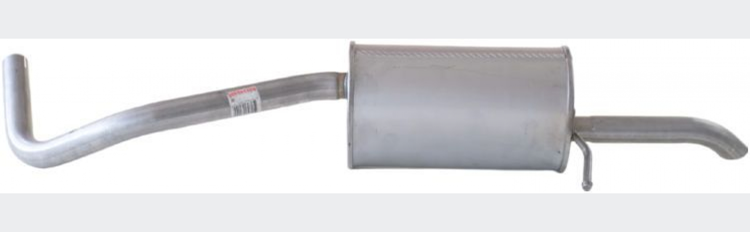 Глушник задній SEAT IBIZA 02-15, Skoda Fabia 01-14, VW Polo 01-14, (227-019), Bosal