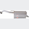 Глушник задній Nissan MICRA 03-10, Nissan Note 06-13, (145-117) Bosal