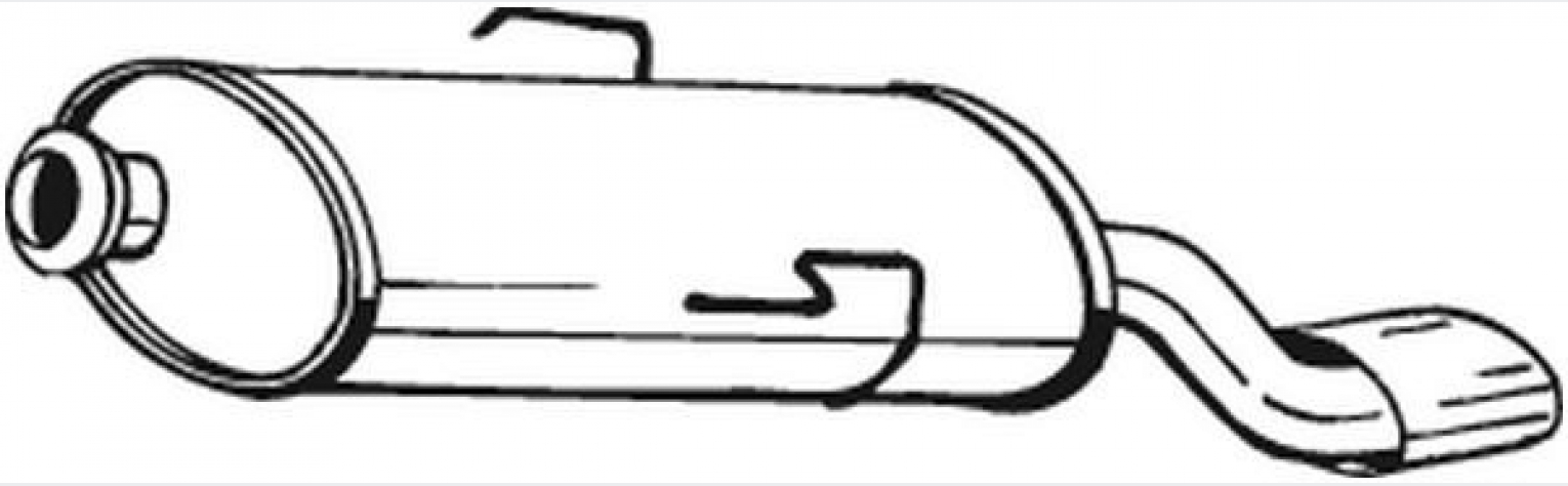 Глушник задній (Bosal 135-215)