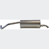 Глушник задній  SEAT Cordoba 02-06, Skoda FABIA 01-07, (278-233) Bosal