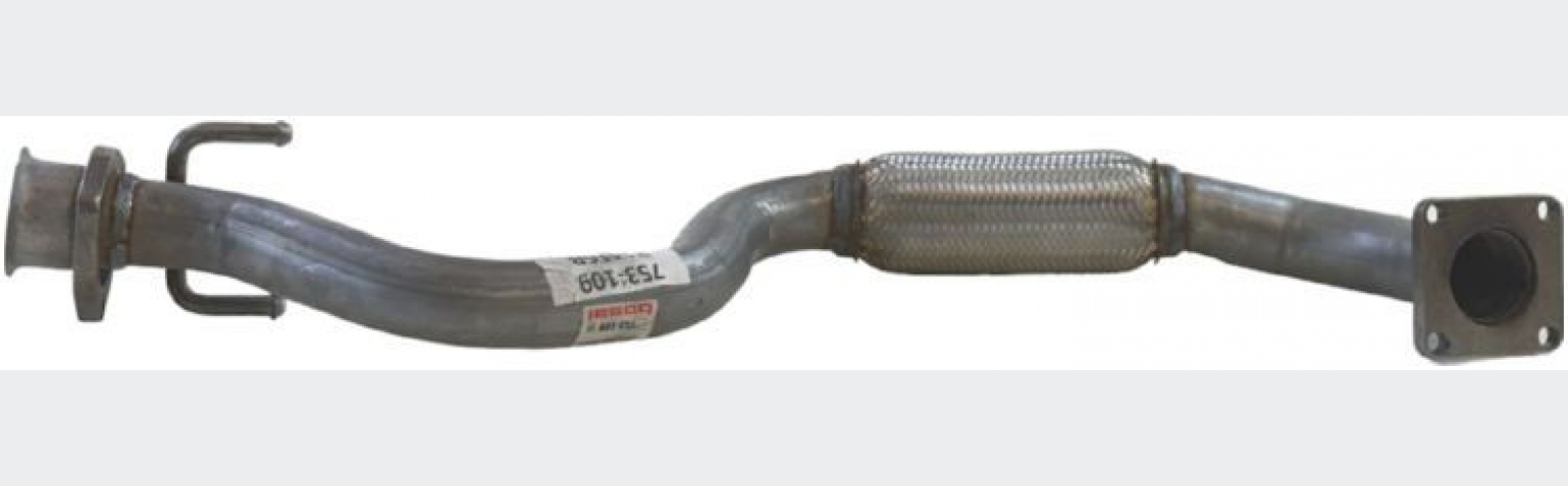 Труба приймальна (гофра) SEAT Leon 00-06, SEAT Toledo 00-06, VW Bora 89-05, VW GOLF IV 99-06, (753-109), Bosal