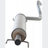 Глушник передній OPEL ZAFIRA A 03-05, ZAFIRA B 05-15 (285-423), Bosal