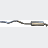 Глушник задній VW California T5 07-09, VW Caravelle T5 03-09, VW Multivan T5 03-09, VW Transporter T5 03-09, (286-489) Bosal