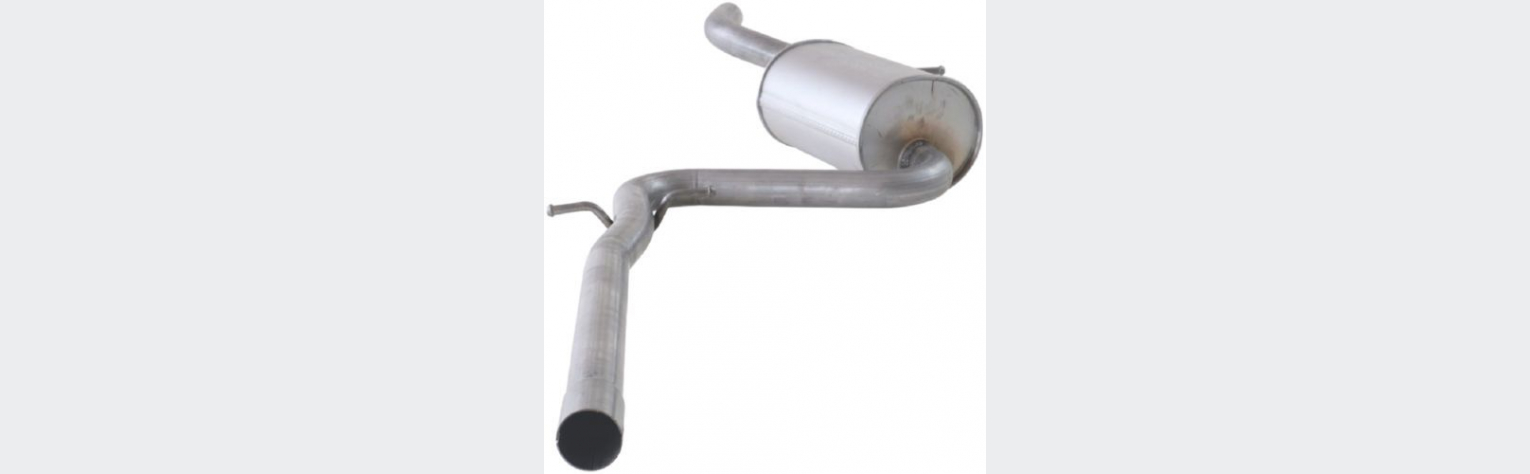 Глушник передній Skoda OCTAVIA 04-13, VW Golf V 07-09, VW Jetta V 05-10, (281-453) Bosal