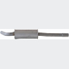 Глушник передній, резонатор Skoda Fabia, VW Polo V, SEAT Ibiza (233-477), Bosal