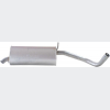 Глушник задній SEAT IBIZA 10-15, Skoda Fabia 10-14, (220-035) Bosal