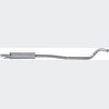 Глушник передній OPEL Corsa C 00-06, Tigra B 04-10, (284-777) Bosal