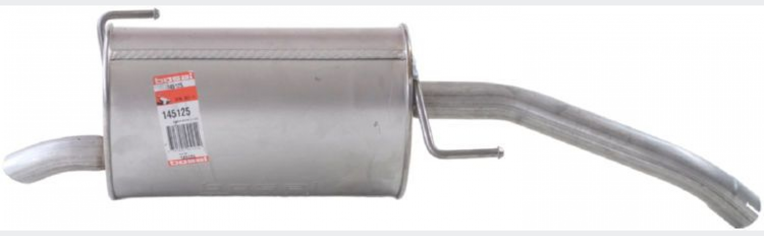 Глушник задній Nissan MICRA 03-13, Nissan Note 06-13, (145-125) Bosal
