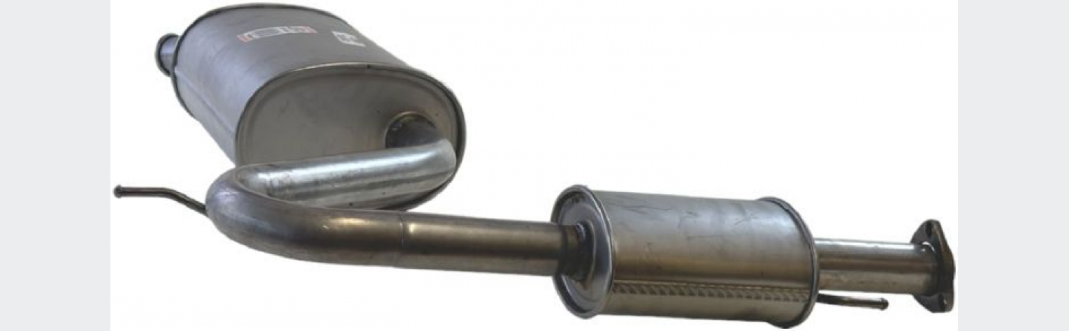 Глушник задній Citroen Jumper 02-06, FIAT Ducato 01-11,  Peugeot BOXER II 01-06, (283-581), Bosal