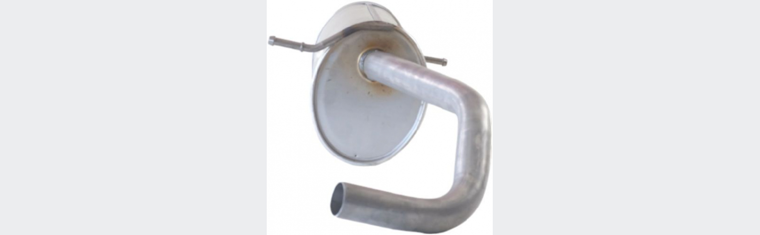Глушник задній SEAT IBIZA 02-15, Skoda FABIA 99-14, VW Polo IV 01-09, (278-039) Bosal