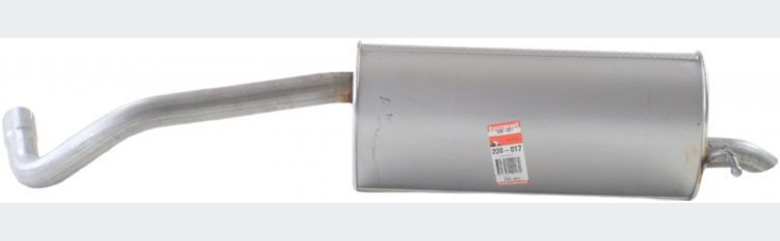 Глушник задній SEAT Ibiza 06-15 Skoda Fabia 07-14 (220-017), Bosal