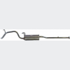 Глушник задній Nissan Pixo 09-, Suzuki Alto 09-, (284-485), Bosal