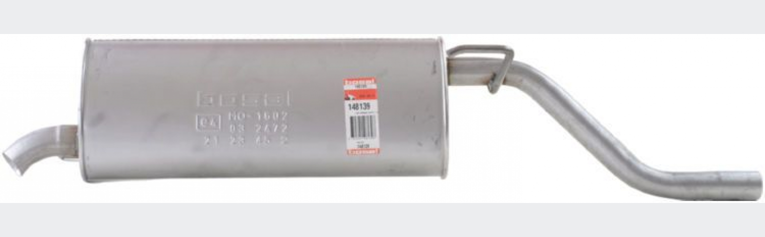 Глушник задній  FIAT GRANDE PUNTO 05-13, FIAT Punto 05-, (148-139) Bosal