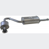 Глушник задній Citroen Jumper 02-06, FIAT Ducato 01-11,  Peugeot BOXER II 01-06, (283-581), Bosal
