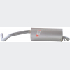 Глушник задній SEAT Ibiza 08-15, Skoda Fabia 07-14, VW Polo V 09-14, (233-347) Bosal