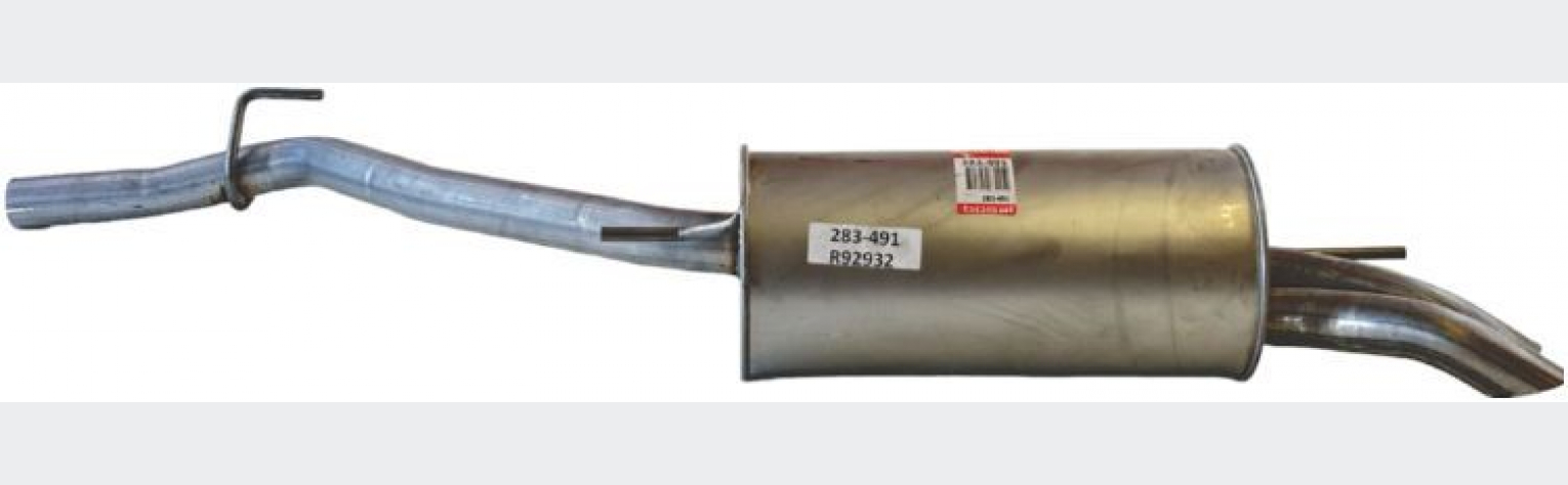 Глушник задній VW Campmobile T4, Caravelle, Multivan, Transporter, (283-491) Bosal