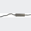 Глушник передній FORD GALAXY 95-06, SEAT Alhambra 96-10, VW Sharan 95-10, (285-327) Bosal