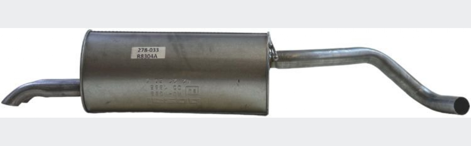 Глушник задній SEAT Cordoba 02-09, Skoda FABIA 99-10, (278-033), Bosal