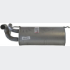 Глушник задній Chevrolet CRUZE 09-, OPEL Astra J 09-15, (128-021), Bosal