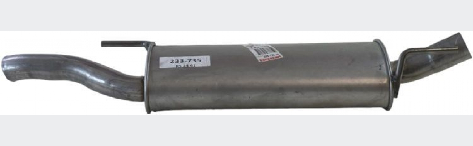 Глушник задній   VW Golf III 91-00, VW Golf IV 98-02, (233-735) Bosal