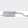 Глушник задній SEAT IBIZA 02-15, Skoda FABIA 99-14, VW Polo IV 01-09, (278-039) Bosal