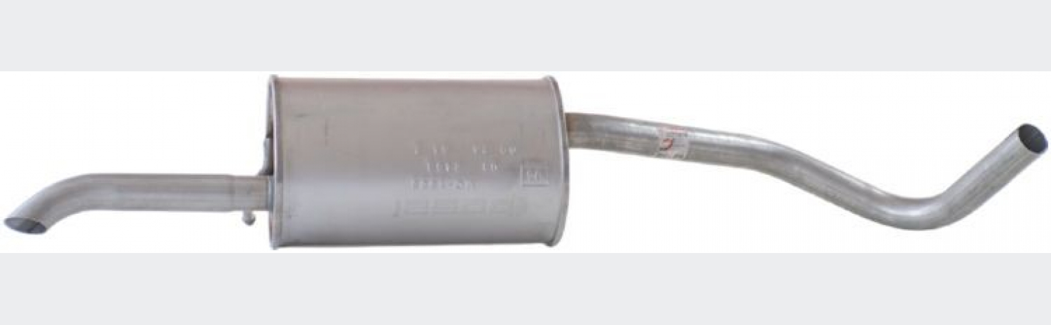Глушник задній SEAT IBIZA 02-15, Skoda Fabia 01-14, VW Polo 01-14, (227-019), Bosal