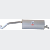 Глушник задній SEAT IBIZA 02-15, Skoda FABIA 99-14, VW Polo IV 01-09, (278-039) Bosal