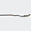 Труба приймальна (гофра) OPEL ASTRA G 98-09, OPEL Zafira A 99-05, (852-365), Bosal