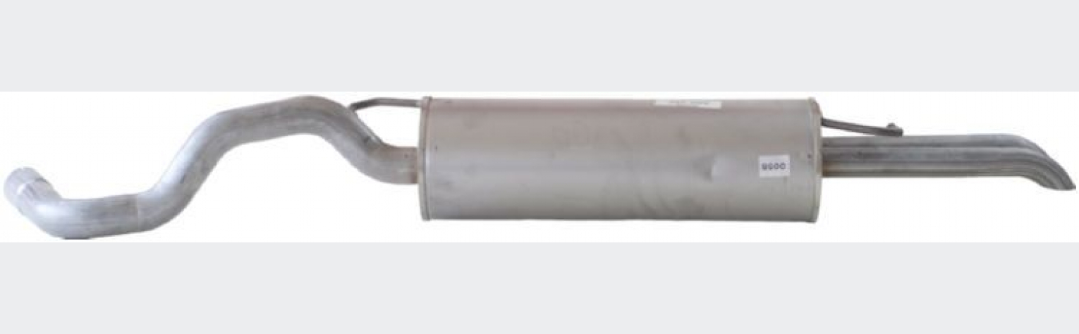Глушник задній SEAT Toledo 98-06, Skoda Octavia 97-10, VW Bora I 99-05, VW Golf IV 99-06, (281-999) Bosal