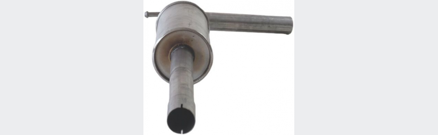 Глушник передній, резонатор Skoda Fabia, VW Polo V, SEAT Ibiza (233-477), Bosal